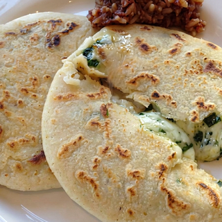 Pupusa de Ayote y Queso